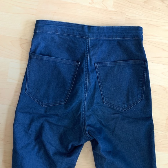 Topshop Joni Skinny Jeans In Mid Wash Blue - Picture 6 of 7